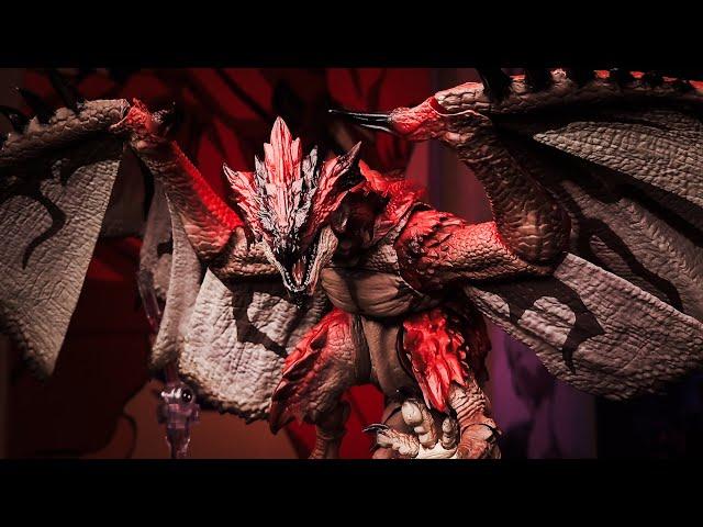 Unboxing the King of the Skies: Rathalos (リオレウス) -20th Anniversary Edition- S.H.MonsterArts