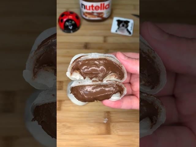 ‍ Recette FACILE des MOCHIS NUTELLA #asmr #food #recipe #japan #chocolate #chocolat #satisfying