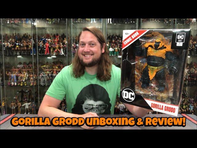 Gorilla Grodd DC Mcfarlane Unboxing & Review!