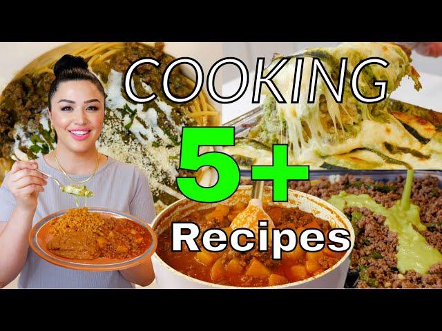 GROUND BEEF Mexican Food Cooking Recipes Compilations