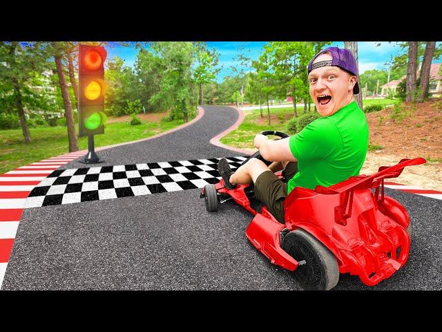 Spending $100,000 on Private Go Kart Track