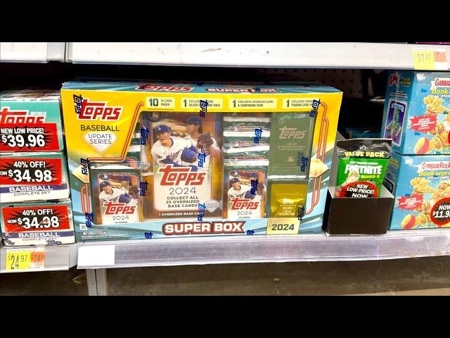 NEW RELEASE!  THE 2024 TOPPS UPDATE SUPER BOXES ARE FINALLY OUT!