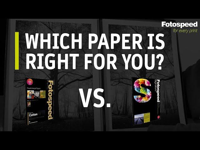 Platinum Cotton vs Platinum Etching Paper - Fotospeed | Paper for Fine Art & Photography