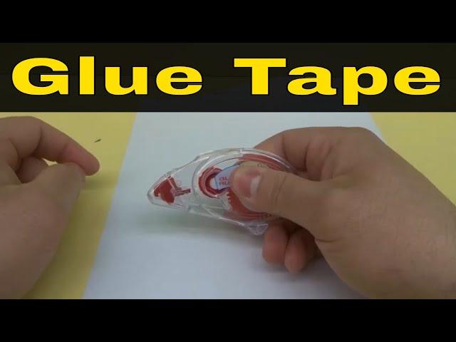 How To Use Double Sided Glue Tape-Full Tutorial