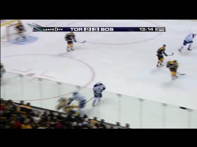 Garnet Exelby Hit on Shawn Thornton (HD)