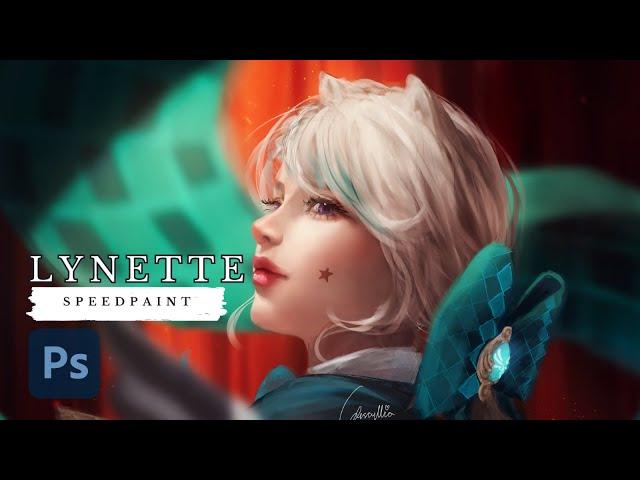 Genshin Impact | Lynette【Speed Paint】