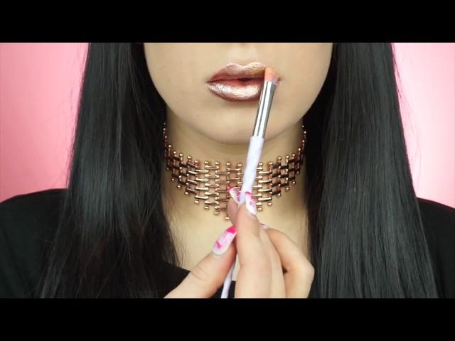 How to Metallic Lips with Kristin Crabtree for Tattoo Junkee