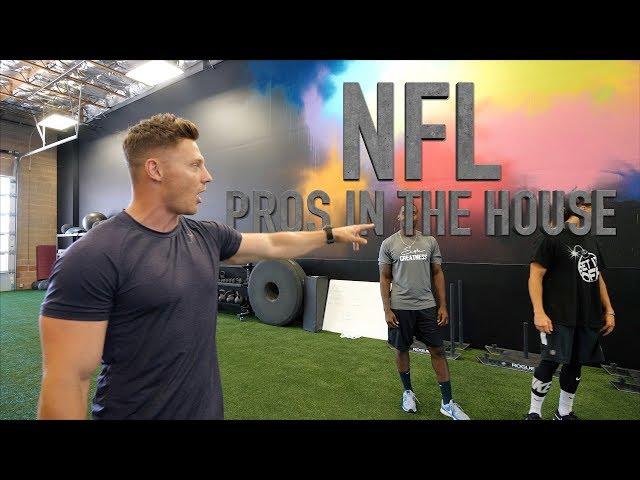 Training NFL ATHLETES At Fitness Culture! Pt. 1