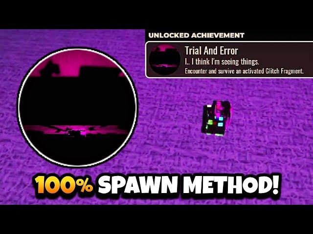 [UPDATE] How To EASILY Get GLITCH FRAGMENT (100% Chance) in DOORS! (Trial And Error Badge) [ROBLOX]