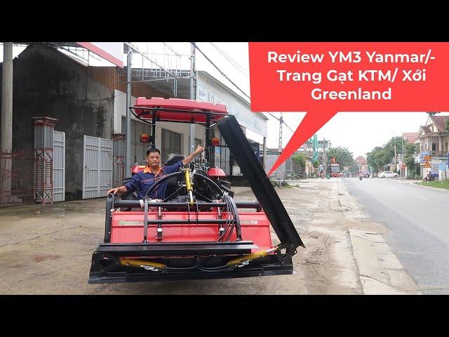 Review Trang Gạt thủy lực KTM Máy kéo Yanmar YM3 Lộc Sang