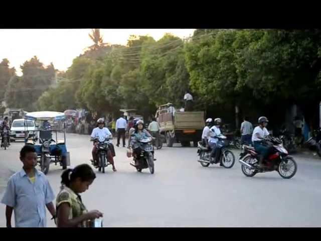 Myanmar Sagaing City Rude Traffic Police