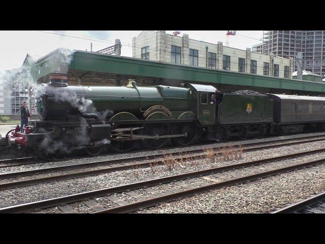 5043 Earl of Mount Edgcumbe at Cardiff June 22nd 2024