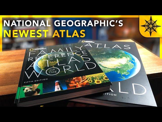 National Geographic's TWO Newest Atlases