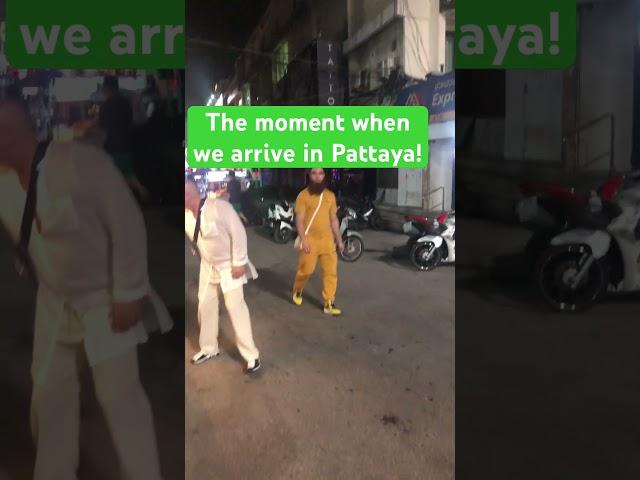 The moment when we arrive in Pattaya! #pattaya #thailand #nightlife