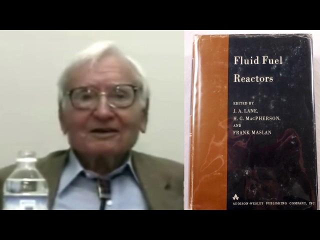 0h50m29s05f Kirk Sorensen asks Alvin Weinberg a Question on Molten Salt Reactors - TR2016a