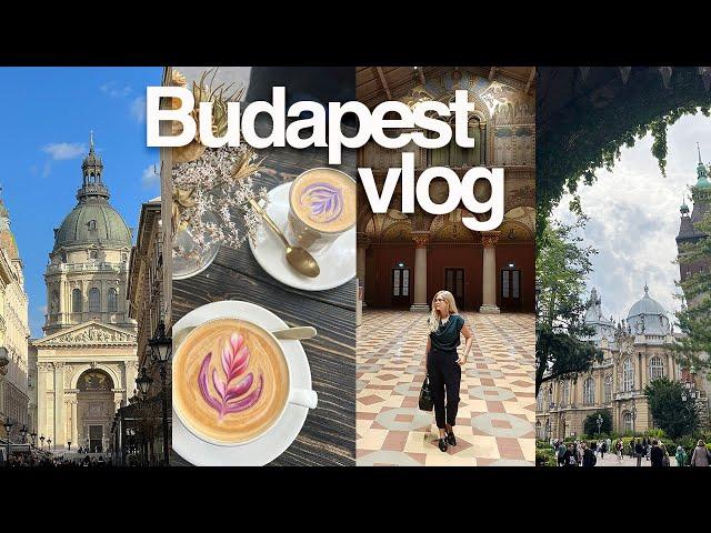 VLOG ️ traveling to Budapest, cafes, spring days  exploring the city, Museum of Fine Arts