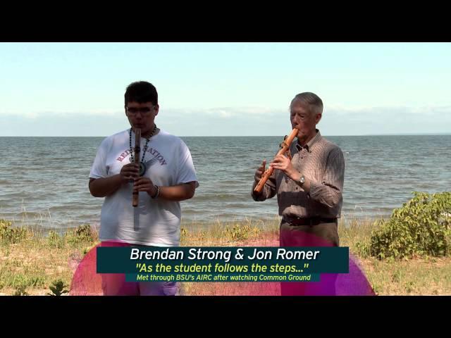 Brendan Strong & Jon Romer Play the Native Flute