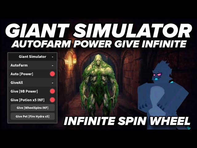 Giant Simulator Script Pastebin AutoPower Infinite For Mobile PC Give WheelSpin Infinite And Power