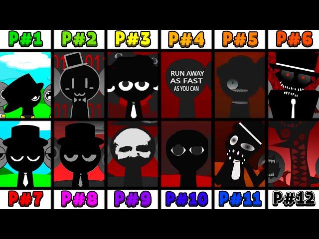 All 12 Phases in Incredibox Sprunki: From 1 Phase to 12 Phase