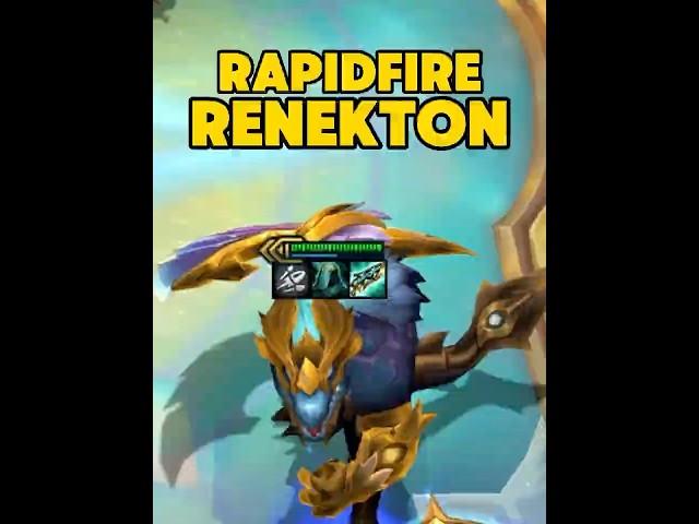 Rapidfire Renekton is INSANE - TFT Set 14