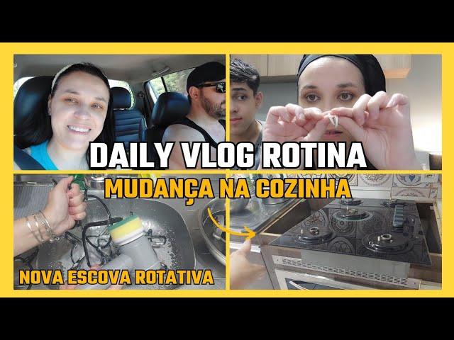 DAILY VLOG ROTINA l MUDANÇA NA COZINHA l Tathi Fulber