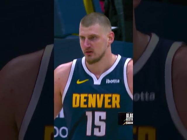 The perfect touch to end the half  #nba #nuggets #basketball #jokic