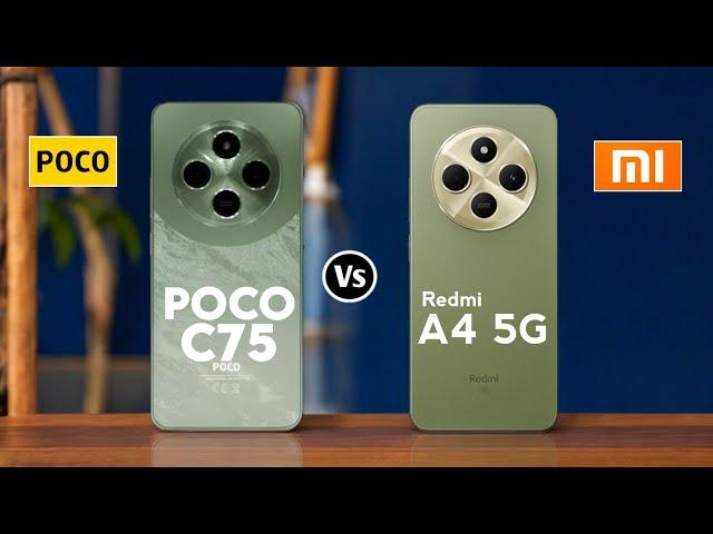 POCO C75 vs Redmi A4 5G