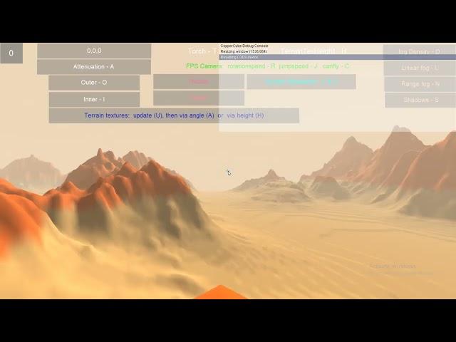 CopperCube 6 - Terrain sounds + source code fix