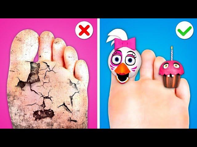 Wie man Chica Extreme FNaF wird - Makeover! Einfache Beauty-Hacks und witzige Momente von Gotcha!