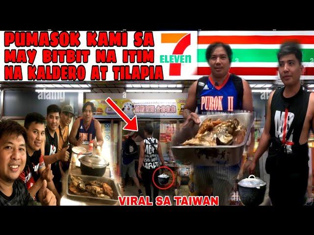 Nagulat Mga Taiwanese Ipinasok Namin Ang Maitim Na Kaldero At Tilapia Sa 7/11