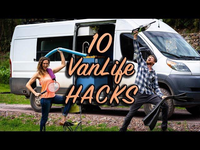 VAN LIFE HACKS | 10 things you must know