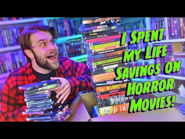 I Spent My Life Savings on Horror Blu-rays! | (Vinegar Syndrome Unboxing)