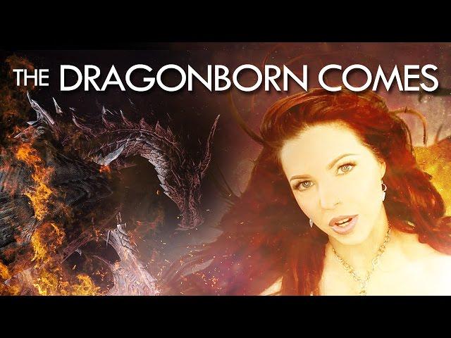  SKYRIM THEME SONG: The Dragonborn Comes - by LEAH 