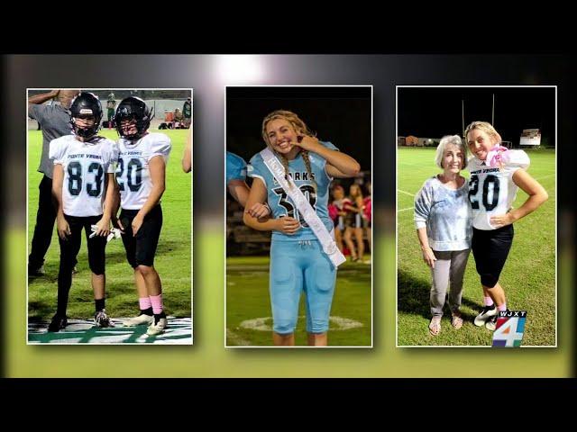 Ponte Vedra High School senior makes history as first girl to play, score on football team