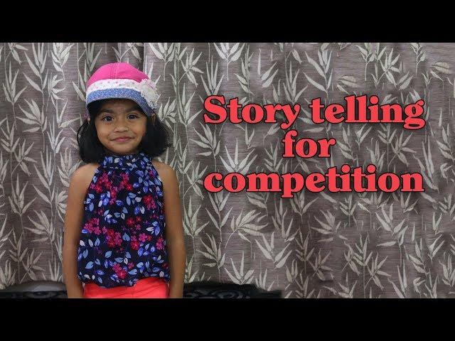 Story telling competition for kids/ Boy and cashewnuts