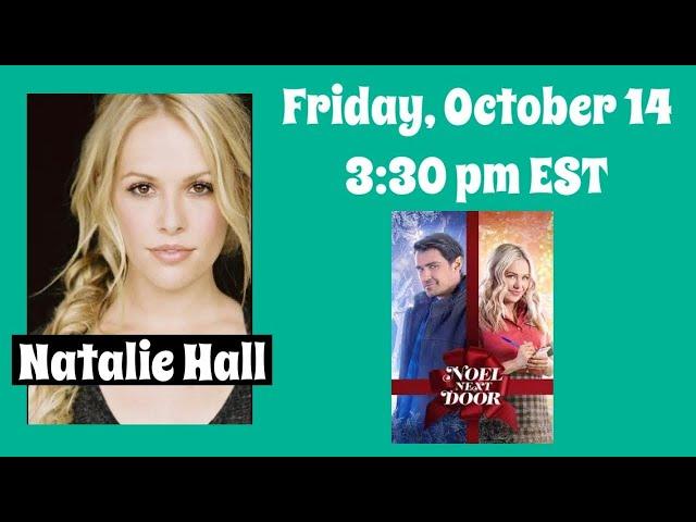 Welcome Natalie Hall: Noel Next Door, Hallmark's Countdown to Christmas