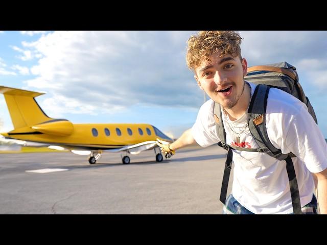 FLYING IN A $40,000,000 PRIVATE JET!!