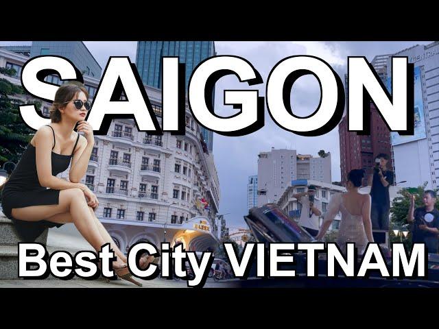 Best City to Visit in Vietnam  Saigon City Centre Walk