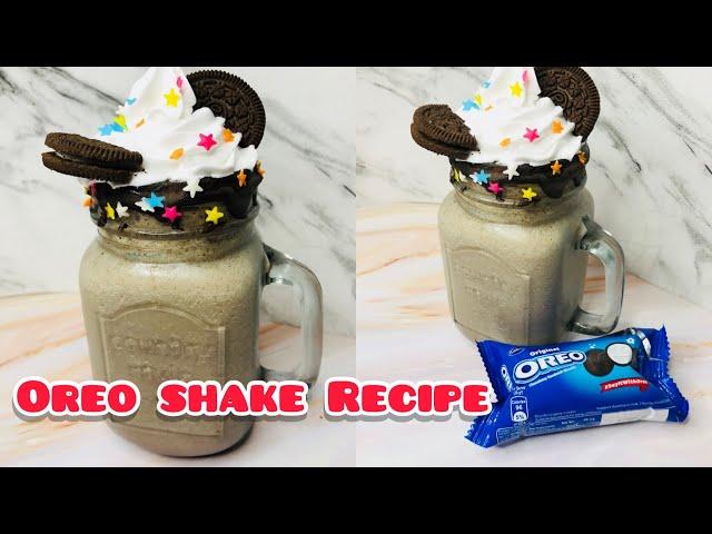 Most Easy Oreo Shake Recipe|Oreo Milkshake|Chocolate Milkshake|How to make Oreo Shake#BORNTODINE