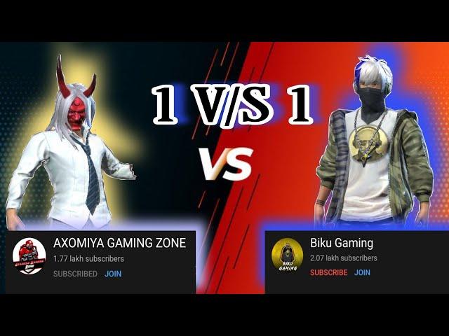 AXOMIYA GAMING ZONE VS ASSAM BIKU || 1 VS 1 FULL CUSTOM  || AXOMIYA GAMING ZONE 