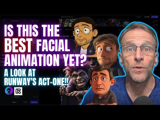 Runway's "Act 1" Industry-Changing Facial Animation!