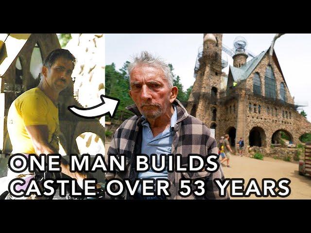 Castle Built over 53 Years by One Man - COOLEST THING I'VE EVER MADE EP21