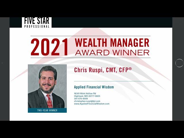 Five Star Professional Award: Christopher Ruspi