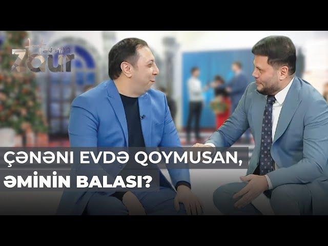 Həmin Zaur | Elməddin balaca uşaq kimi Zaurun qucağına qaçdı