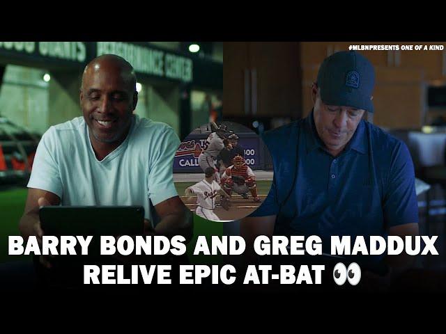 Must-see back-and-forth with Barry Bonds and Greg Maddux