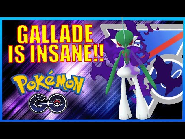 SHADOW GALLADE GOES INSANE!! | POKÉMON GO BATTLE LEAGUE