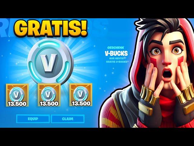 So BEKOMMMST du GRATIS V-BUCKS in 2024! Fortnite V-Bucks Glitch