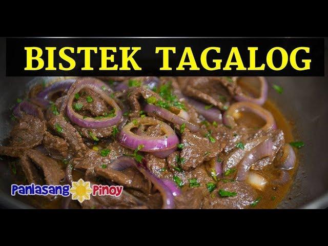 Bistek Tagalog | Beefsteak | Filipino Beef Steak Recipe