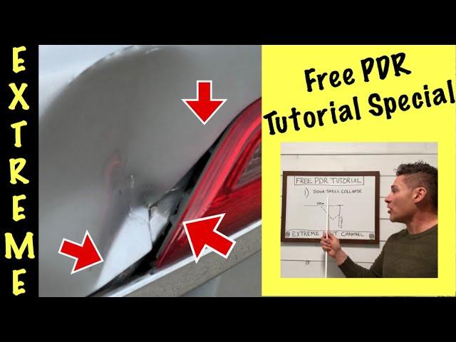 Free PDR Tutorial! / PDR Dent Removal Training Special!