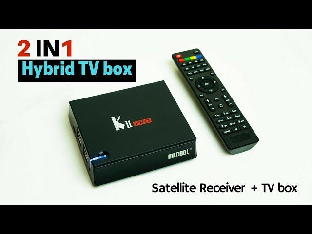 Meccol KII Pro 2in1 Satelitte and TV Box